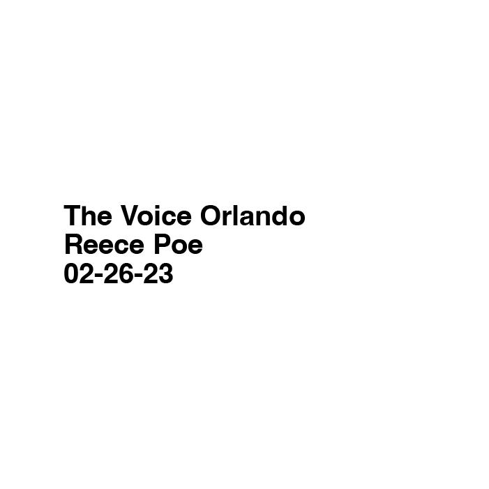 The Voice “Reece Speaks” 02-26-23